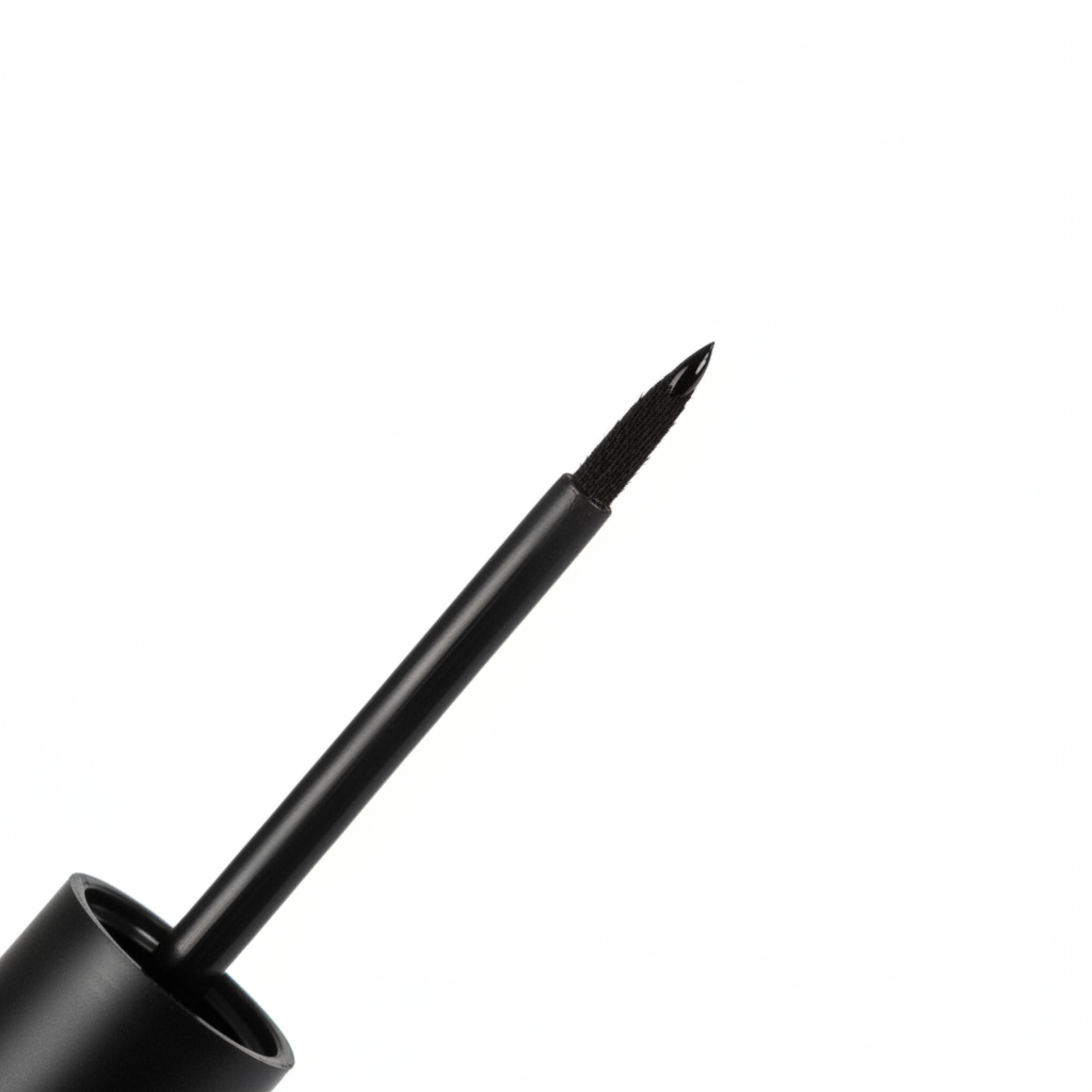 Black eyeliner pen on a white background