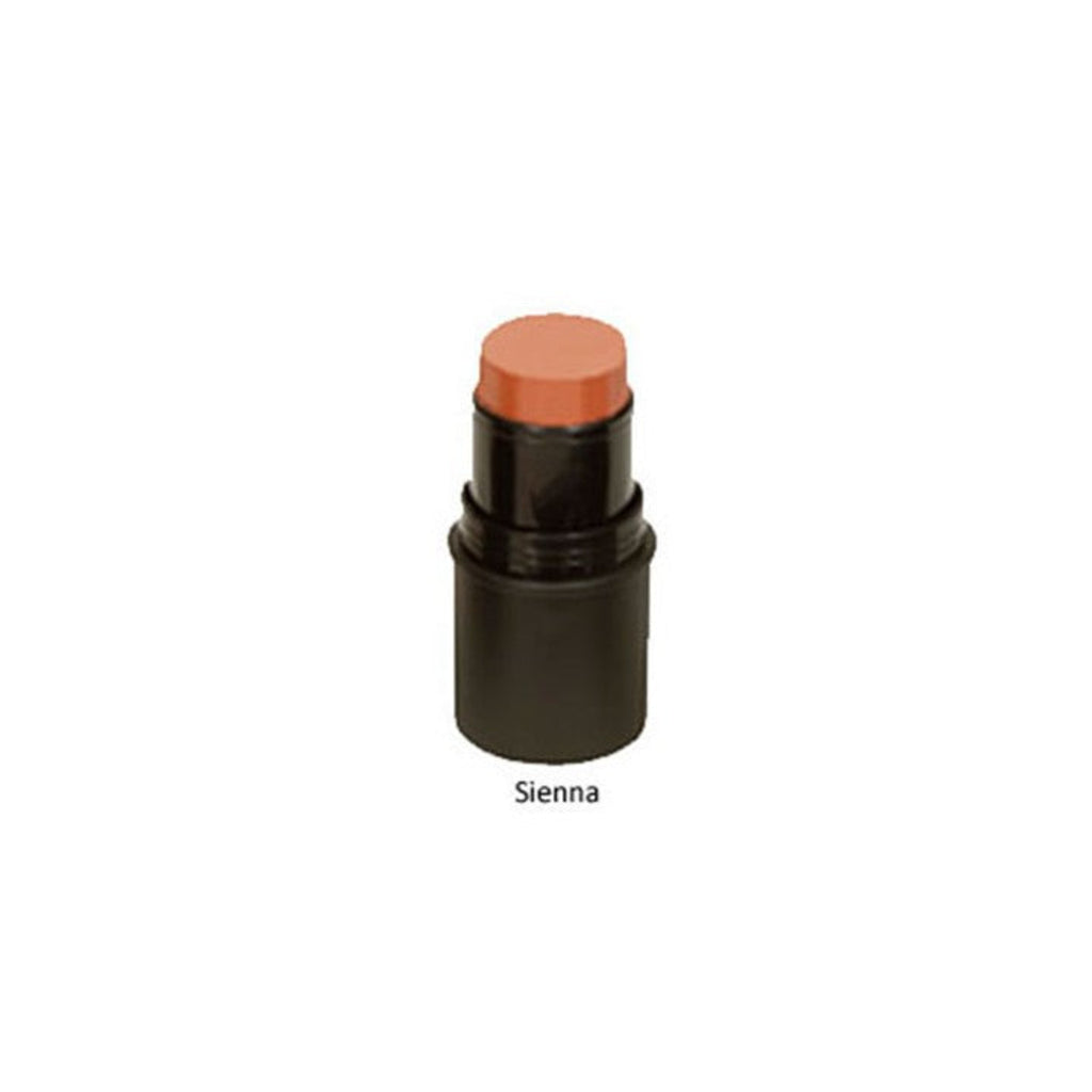 Cosmetic stick labeled 'Sienna' on a white background